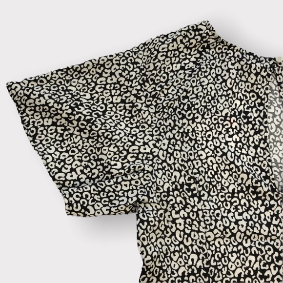 BLUGIRL FOLIES, Leopard Print, Fit And Flare Dress, Size 6 - Picture 14 of 16